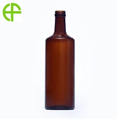 Ampolla de vidre d'oli de Phoenix marró de 750 ml