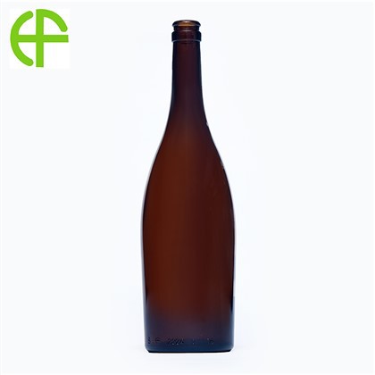 Ampolla de cervesa Quanrun marró de 750 ml 2#